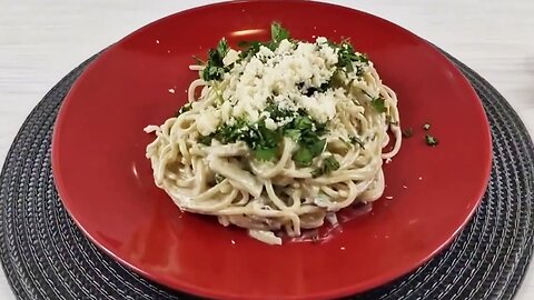 Creamy Pasta with Mushrooms! amazing recipe