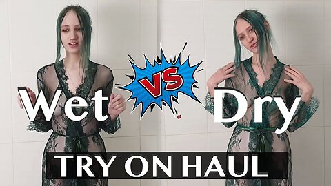 Wet or Dry? The Ultimate Robe Try-On Showdown You Don't Want to Miss!