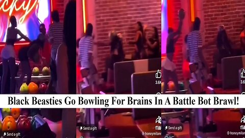 Black Beasties Go Bowling For Brains In A Black Battle Bot Brawl! #UnbeWeaveable