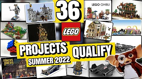 36 LEGO IDEAS QUALIFY For The THIRD LEGO IDEAS REVIEW 2022
