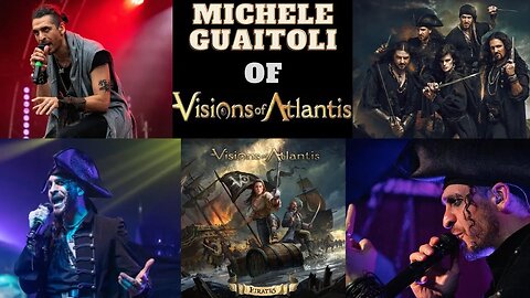 Michele Guaitoli of Visions Of Atlantis The "Pirates" Tour Interview