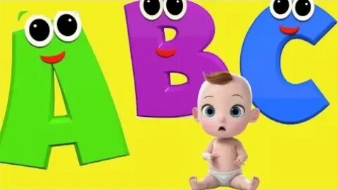 Phonics Song for Children - Learn the Alphabet with 3D Nursery Rhymes and abcdefg