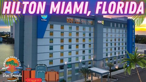 Checking in at Our Hotel In Miami Florida | Home2 Suites Tru By Hilton Miami Blue Lagoon 🌴