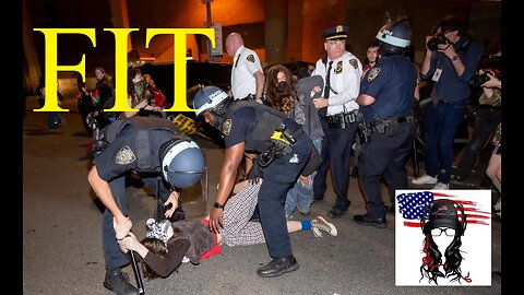 Peaceful FIT protestors arrests for playing Connect 4 and eating cookies