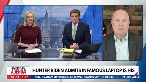 Hunter Biden admits infamous laptop is his: Matthew Whitaker