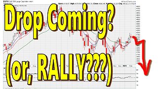 🟢 Drop Coming? 📉 (or, RALLY??? 🚀) Cryptos, Stocks
