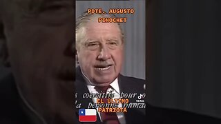 PINOCHET Y SU AMOR A LA PATRIA. PINOCHET LEYENDA DEL ANTICOMUNISMO