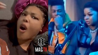 Moniece Slaughter Responds To Chrisean Rock Shade While Interviewing Blueface! 😠