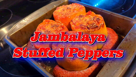 Jambalaya Stuffed Peppers