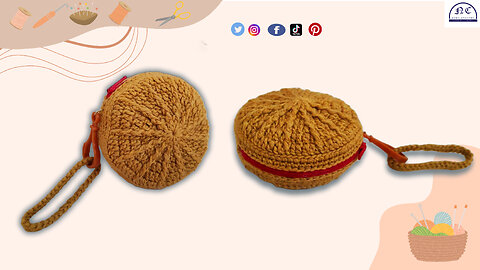 Crafting Wheel: Crochet Your Own Coin Purse - Step-by-Step Guide with Full Pattern Included