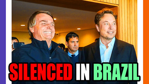 Brazil Bans Elon And Bolsonaro's Twitter