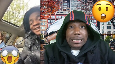 HE WAS SLIDING TO HIS OPPS BLOCK FOR A SHOOTOUT BUT HIS GRANNY HOPPED IN TO STOP HIM!|HOOD REACTION!