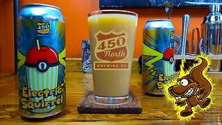 Electric Squirrel Slushy XL Smoothie Style Sour Ale by 450 North Brewing Co