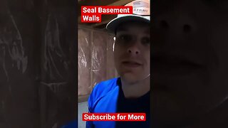 Seal Basement Walls with UGL Drylok