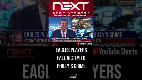 Eagles Players Fall Victim To Philly's Crime #shorts