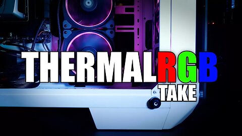 This RGB from Thermaltake will BLIND You - CES 2018