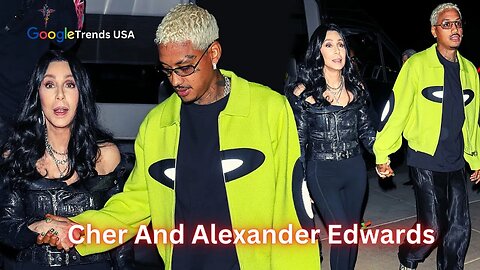 Cher And Her Toyboy Boyfriend Alexander In Super Bowl Party