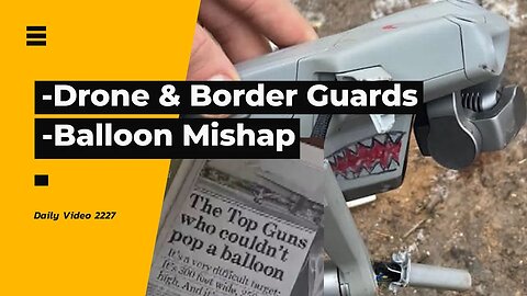 Border Guards Intercept Drone, Fighter Jets Against Balloon Failure History