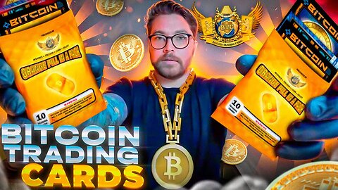 Opening 2 Packs Of Bitcoin Trading Cards "RARE SERIES" Collect Ultra Rare Cards And Learn About BTC