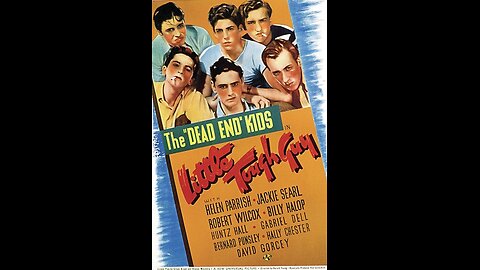 The "Dead End" Kid in "Little Tough Guy" (1938) | Directed by Harold Young