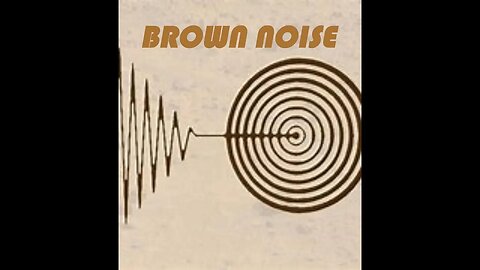1 hour Brown noise for background noise | Deep meditation