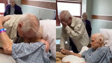 92 Year Old Big Brother Says Goodbye to His Younger Brother