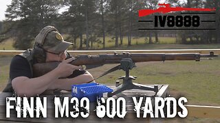 Finnish M39 600 Yard D166 Ammo Test
