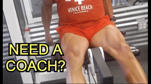 LEG DAY WITH 71 YO COACH