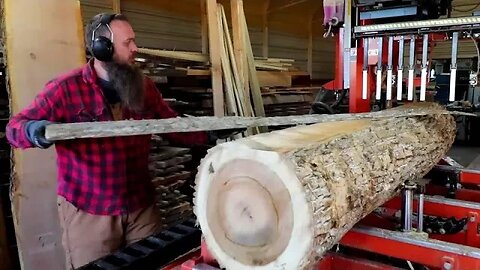 Back To Basics: How I Saw Logs Into Boards On My Sawmill,