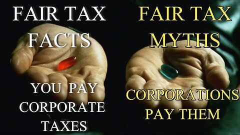 People Pay Corporate Taxes. Stop Gas-lighting