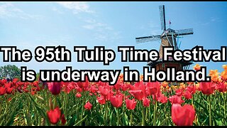 The 95th Tulip Time Festival is underway in Holland.