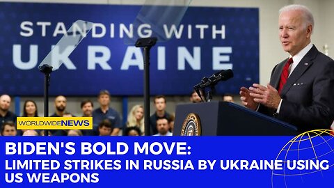 Biden's Bold Move: Limited Strikes in Russia by Ukraine using US weapons