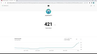 My Subscriber Count! (its boring so don't watch)