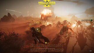 Helldivers 2 leaks Polaris Patriots weapons testing