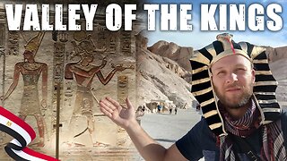 The Valley of the Kings - Ancient Hieroglyphes in 4K