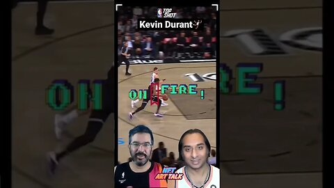 🏀 Kevin Durant Brooklyn Nets Phoenix Suns NBA Basketball Dunk #kevindurant #nba #nftarttalk