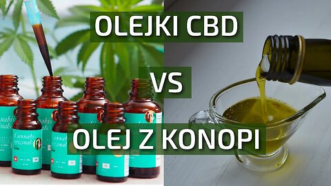 Olejki CBD a olej z konopi - czym się różnią? | Dobrekonopie.pl