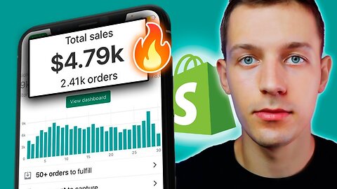 I EARNED $4.700 on DROPSHIPPING with NO SKILL - Make Money Online