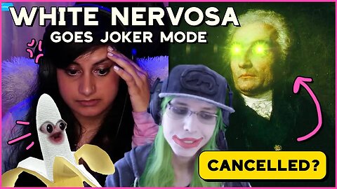 White Nervosa goes JOKER MODE on Chud Logic over Tweets - the TLDR