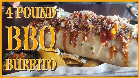 4 Lb Burrito Challenge, Jayell's BBQ | Bring The Smoke