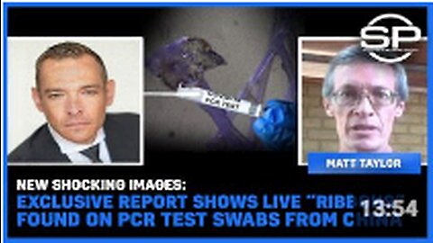 Exclusive Report Shows Live "Ribbons" Found On PCR Test Swabs From China