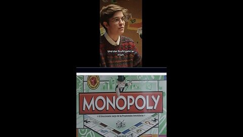 Monopoly-Spiel / Hamsterrad - dem die Menschen alle ausgesetzt erklärt
