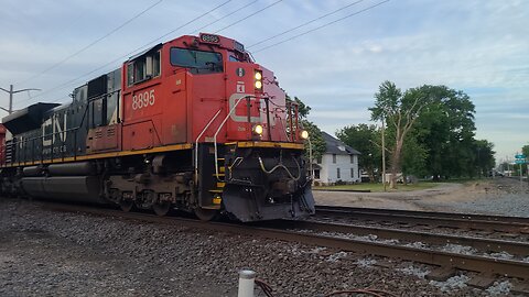 CN Manifest goin thru the Kankakee Diamond