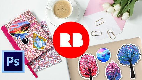 Make REDBUBBLE Stickers & Sticker Sets with Photoshop