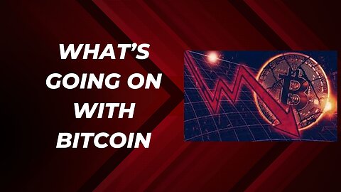 What is going on with Bitcoin? Is it going to crash?
