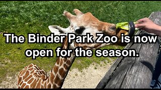 The Binder Park Zoo is now open for the season.
