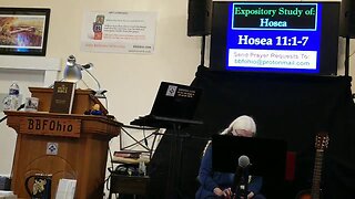 WEBCAST Hosea 11:1-7 9/2/20