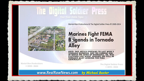 Marines Fight FEMA Brigands in Tornado Alley