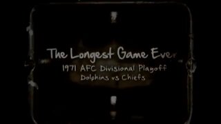 The Longest Game Ever Played