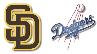 Padres @ Dodgers Game 3. MLB the Show 24.